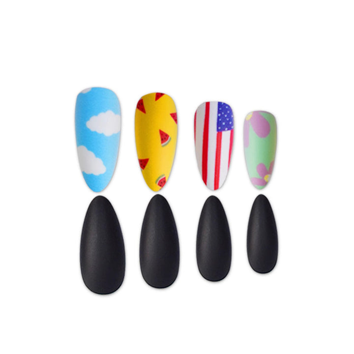 Creative Press-On Nail Art Bowlift