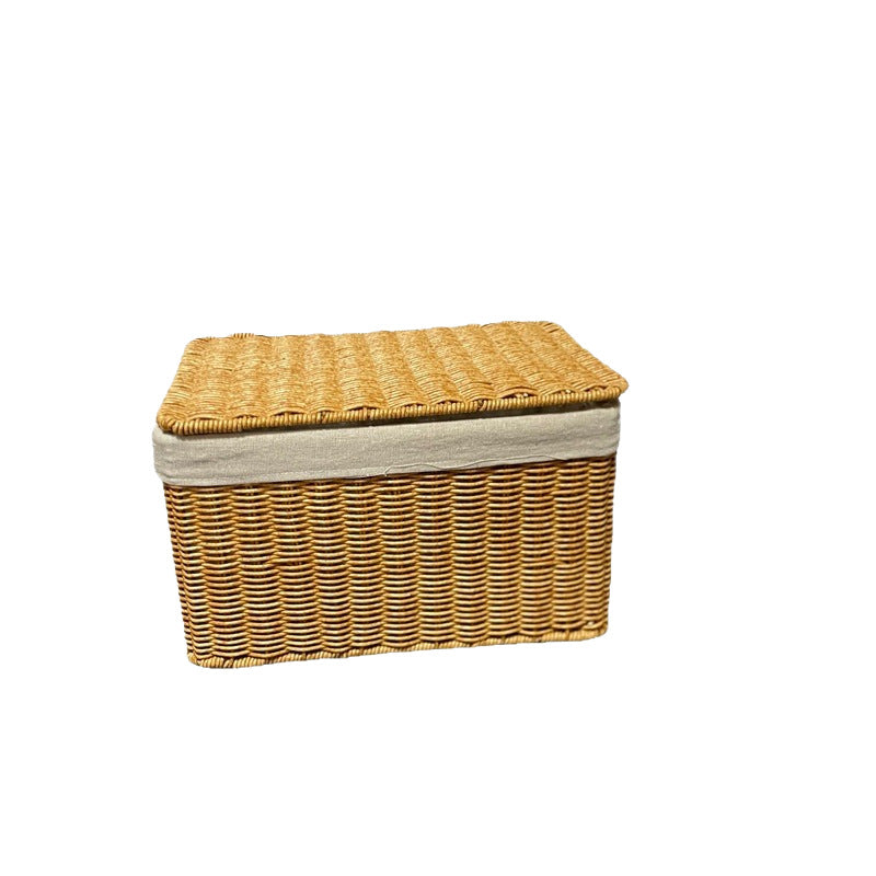 Handcrafted Woven Storage Chest Bowlift