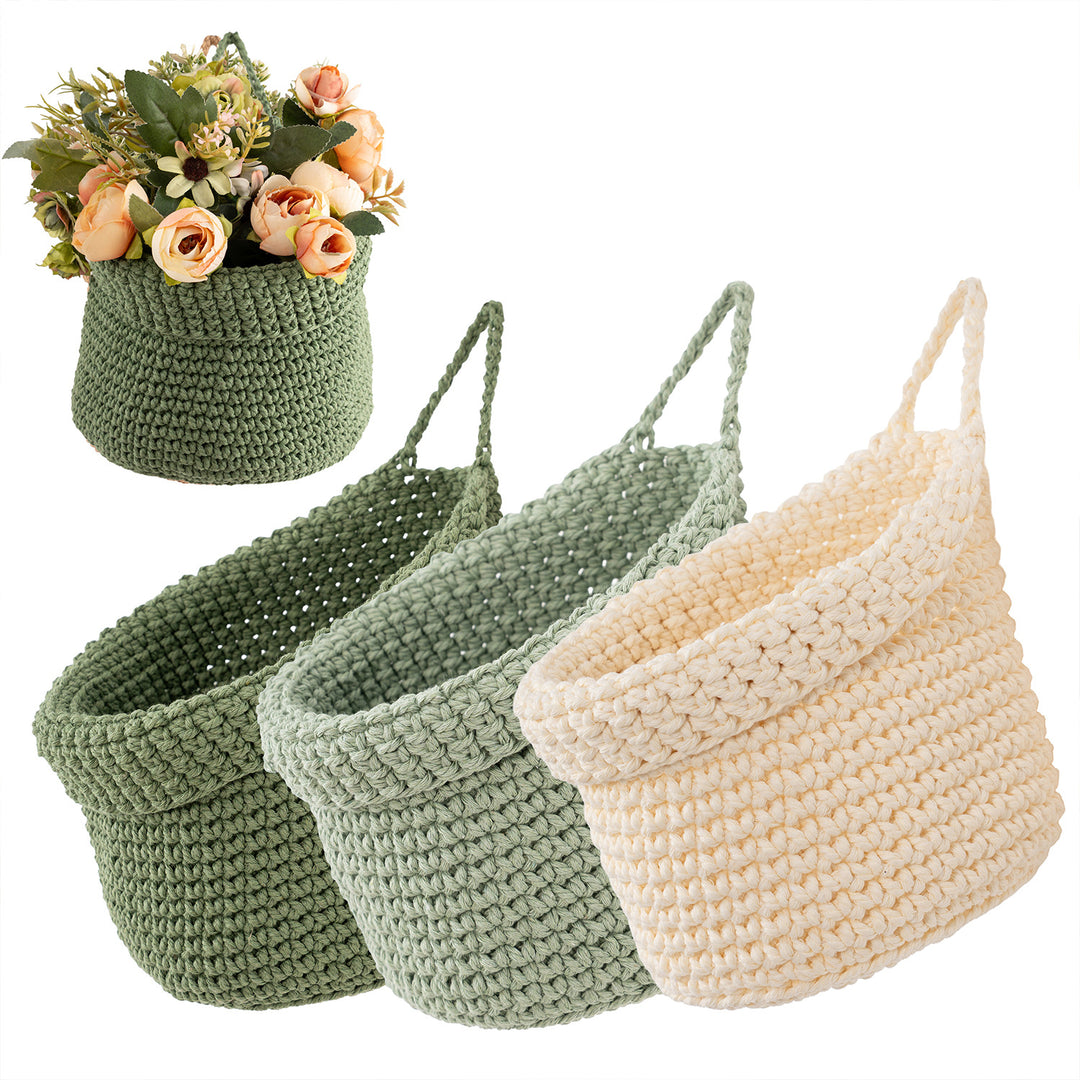 Decorative Macrame Storage Basket Bowlift