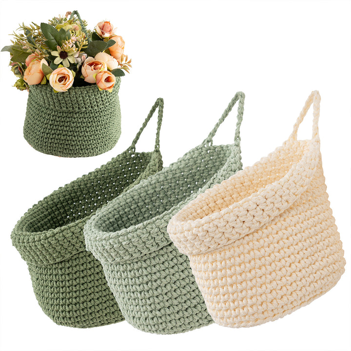 Decorative Macrame Storage Basket Bowlift
