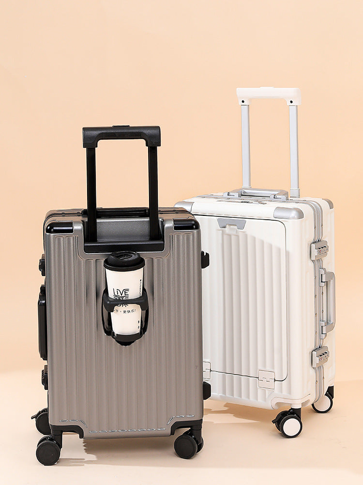 Hard-Shell Multi-Functional Travel Suitcase