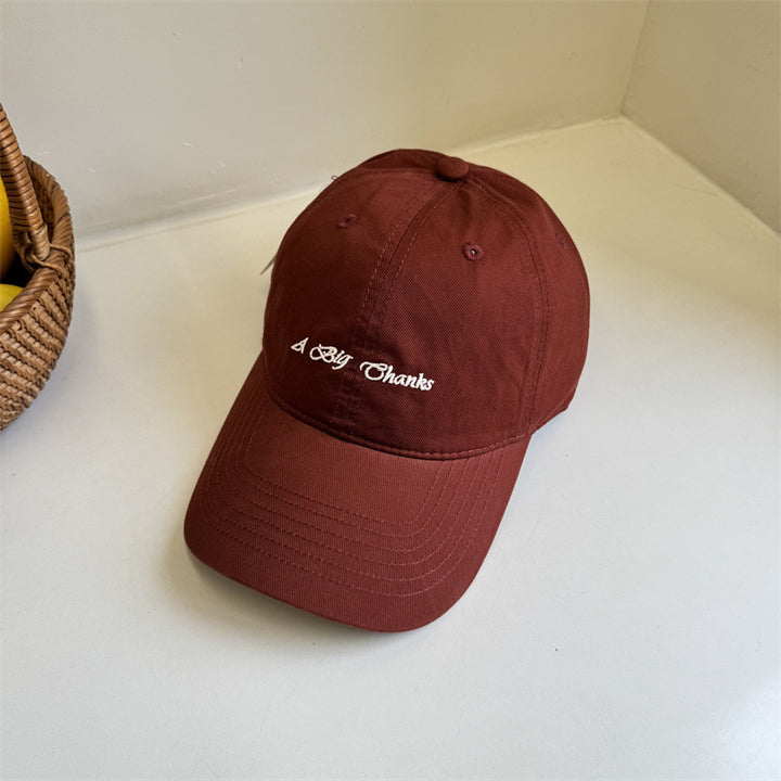 Women's Classic Embroidered Cotton Baseball Cap Bowlift