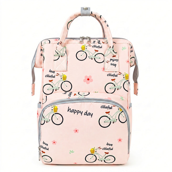 Playful Illustrated Backpack Bowlift
