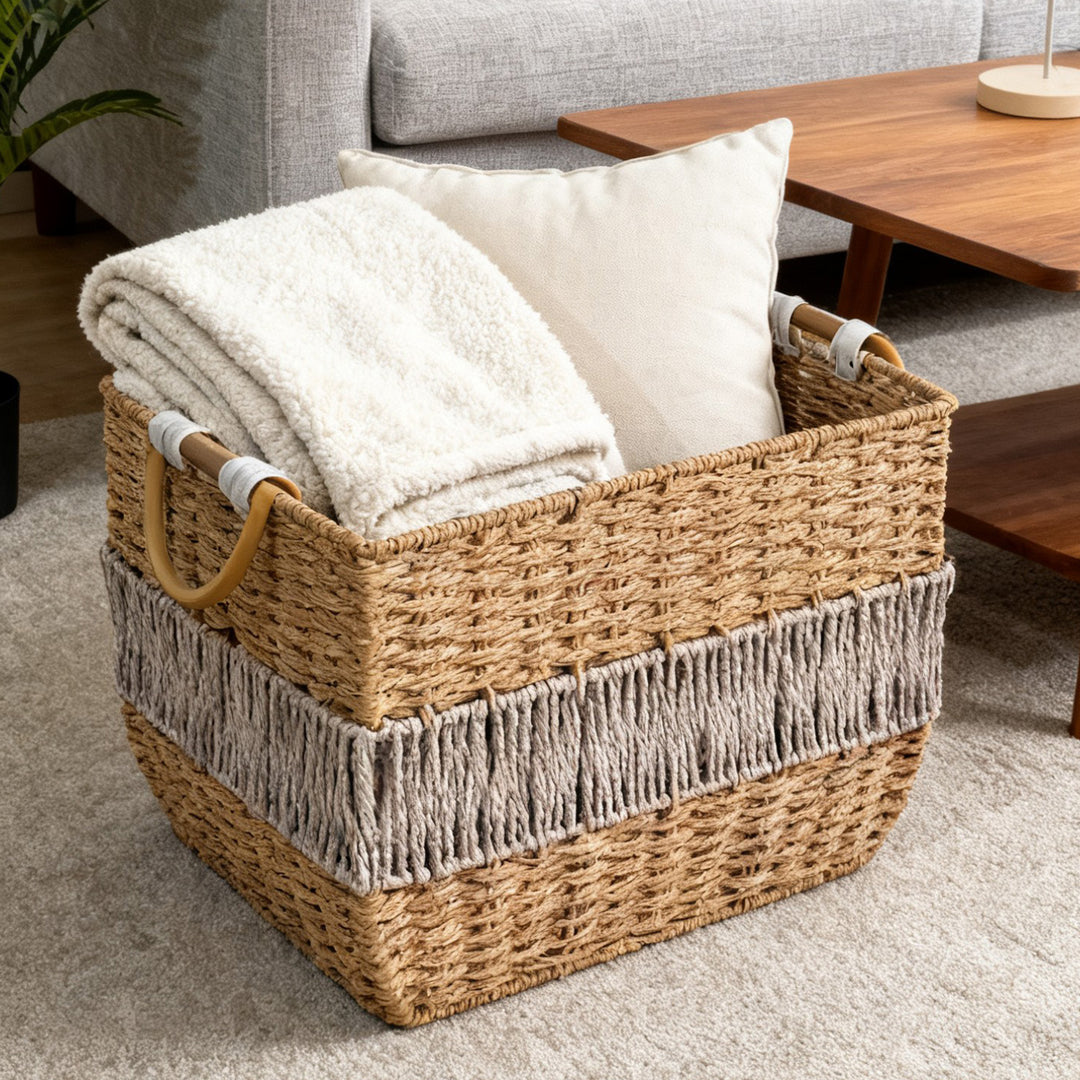 Natural meadows storage basket Bowlift