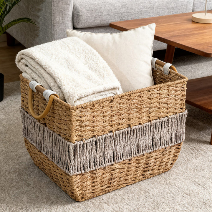 Natural meadows storage basket Bowlift