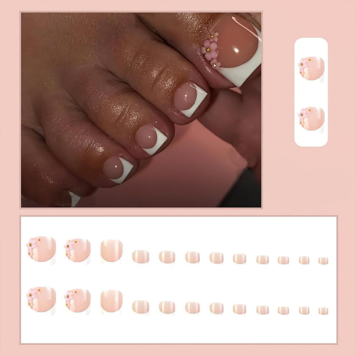 Artistic Toenail Design Bowlift