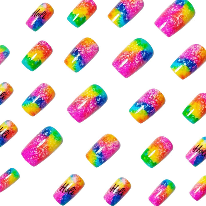 Creative Art Nails with Spectacular Gradient Bowlift