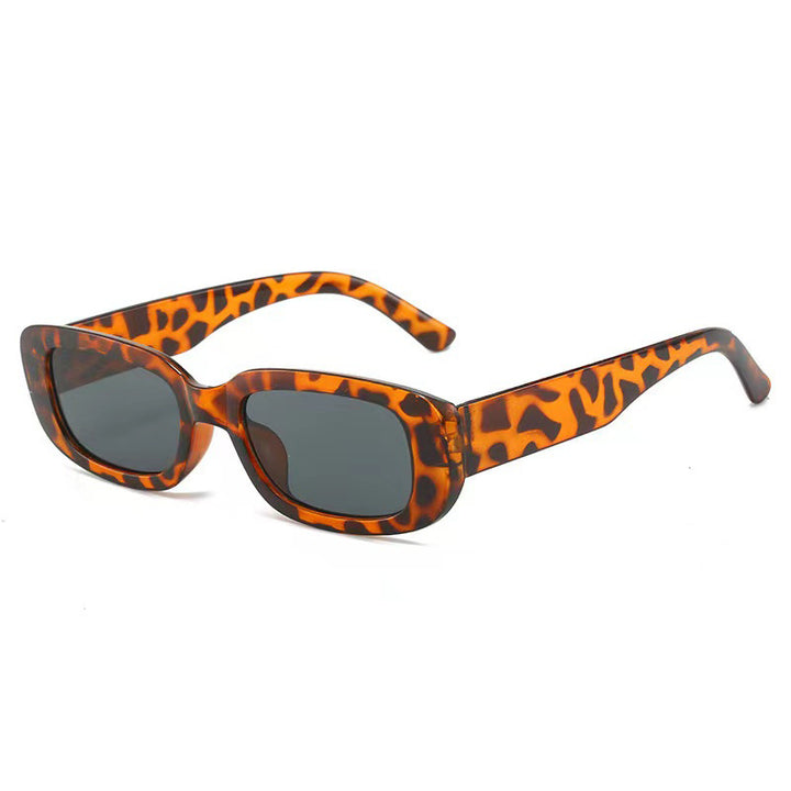 Women's fashionable rectangular sunglasses with adjustable nose pads Bowlift