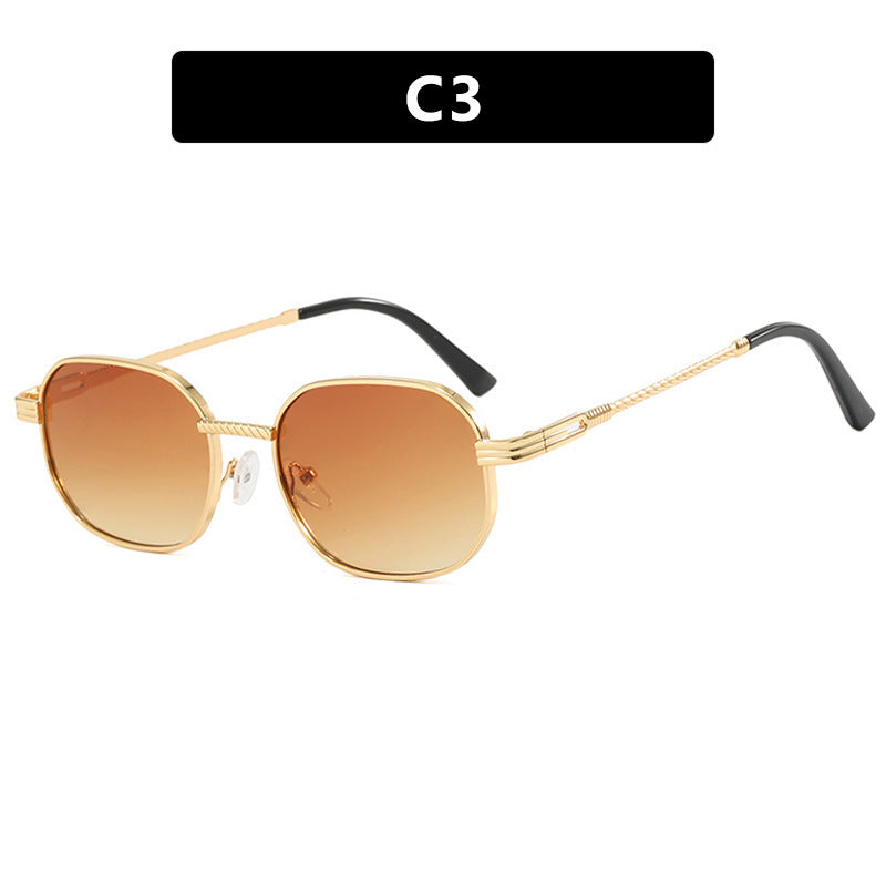 Women’s trendy sunglasses with geometric frame and gradient lenses Bowlift
