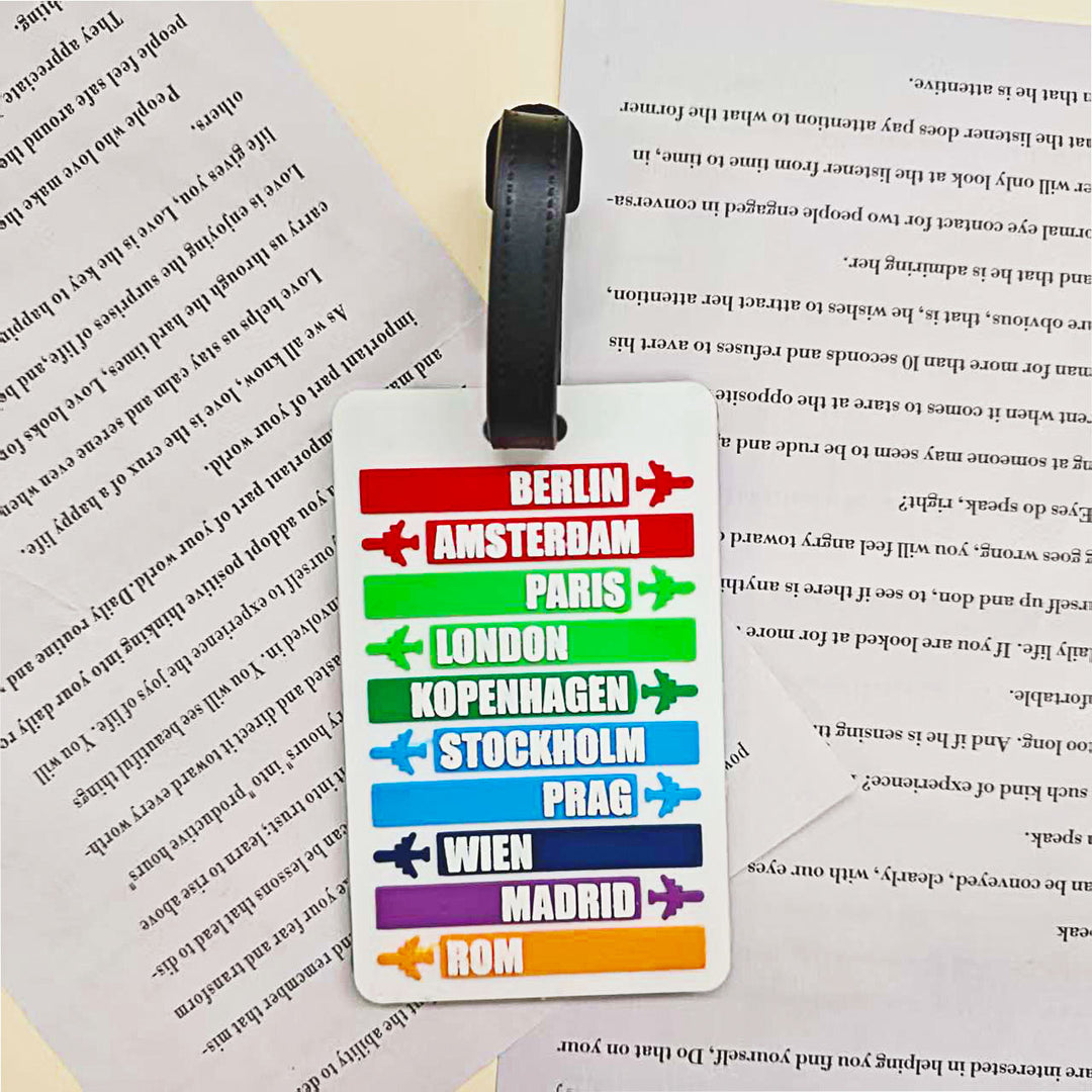 Bowlift luggage tag