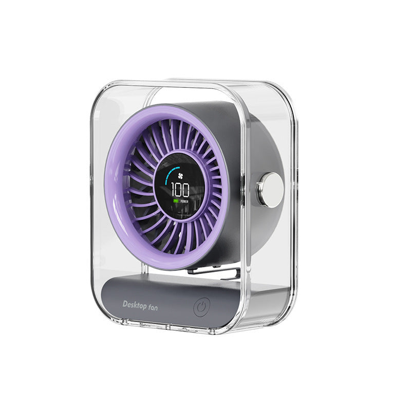 Unisex Compact Desk Cooling Fan Bowlift