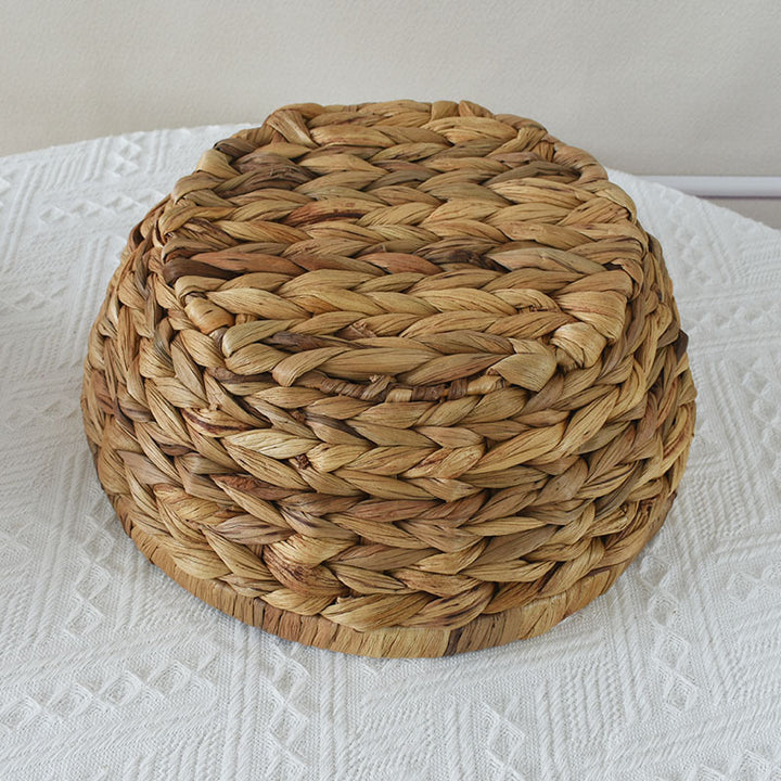 Handwoven Natural Decorative Storage Bowlift
