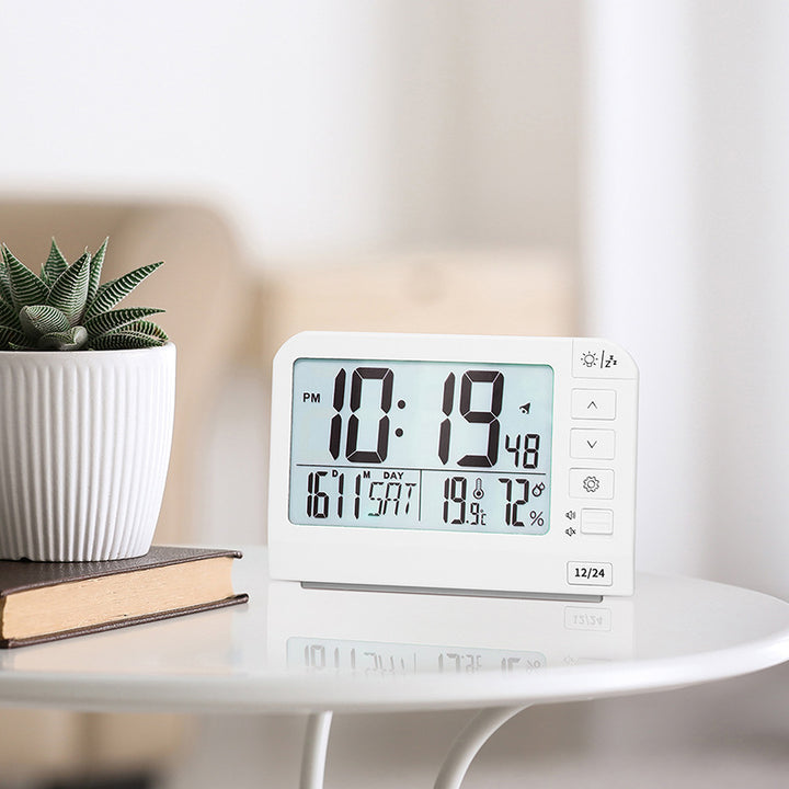 Digital Multifunctional Weather Alarm Clock Bowlift