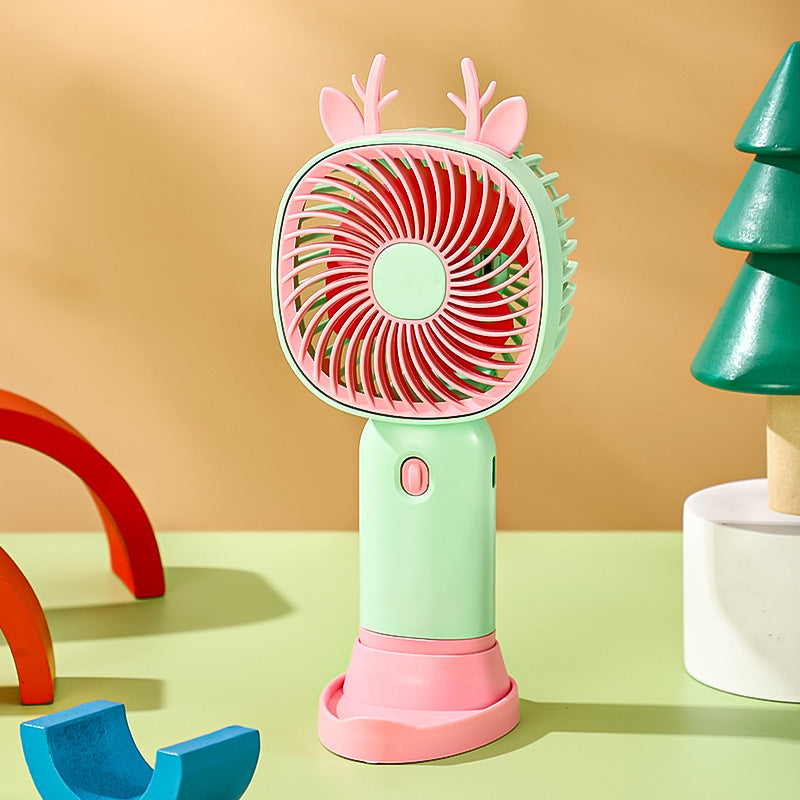 Ladies Portable Pet-Friendly Fan Bowlift