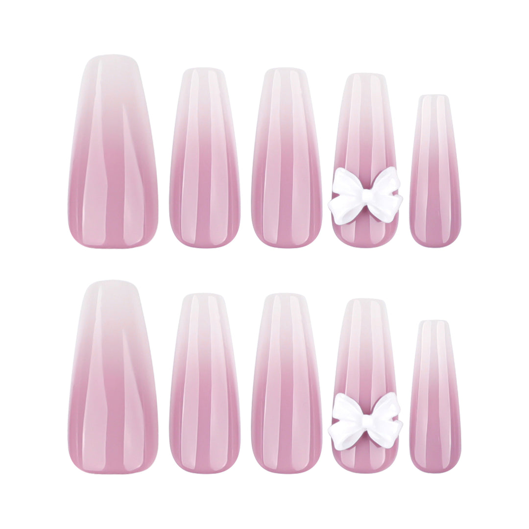 Artful acrylic nails with elegant butterfly design Bowlift