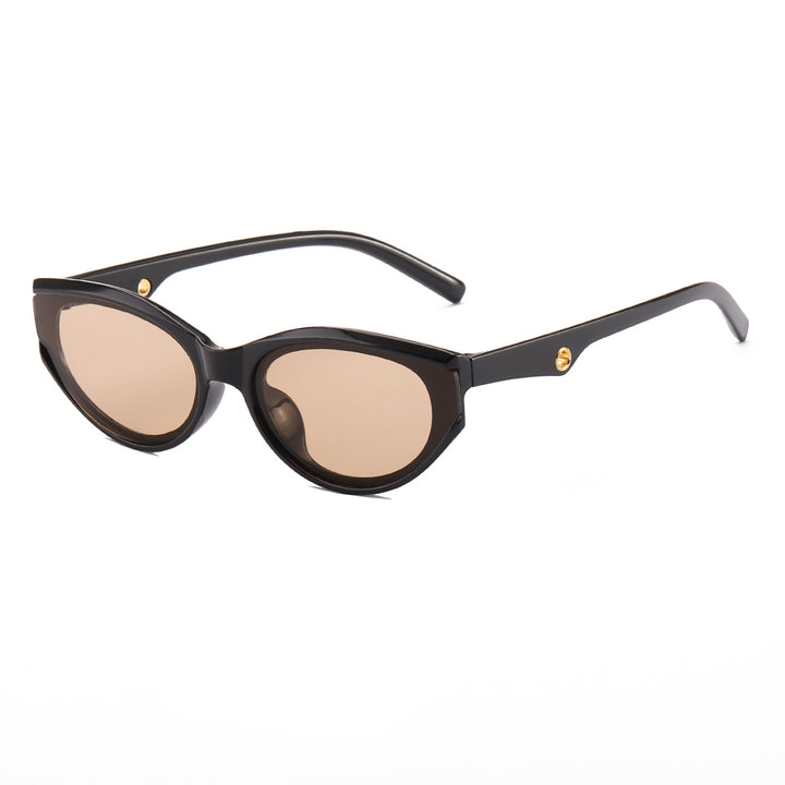 Women's Cat-Eye Sunglasses with Transparent, Modern Design Bowlift
