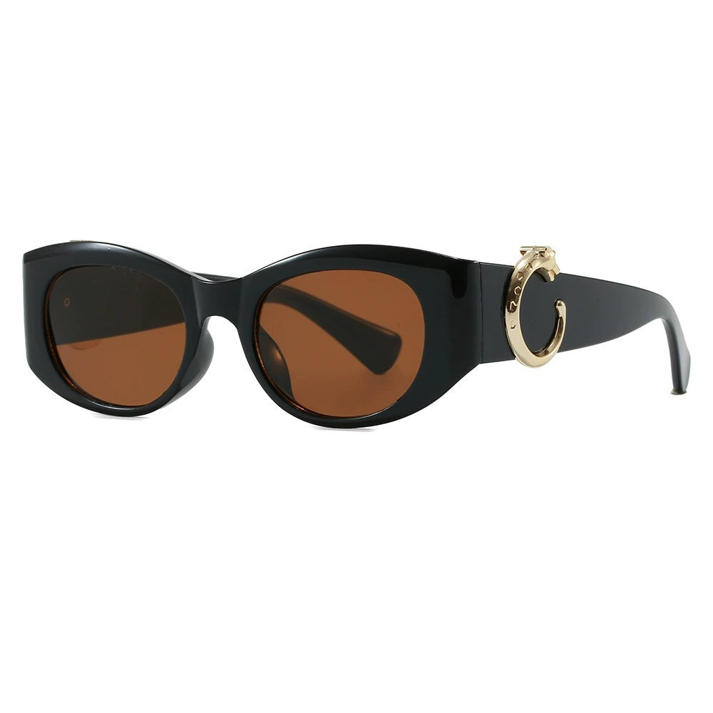 Women's elegant Cat-Eye sunglasses with golden details Bowlift