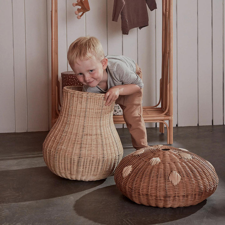 Decorative Mushroom-Shaped Storage Basket Bowlift