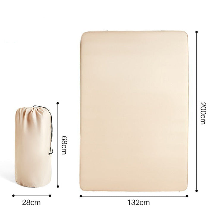 thick inflatable camping mattress with integrated pillow and puncture-resistant TPU shell Bowlift