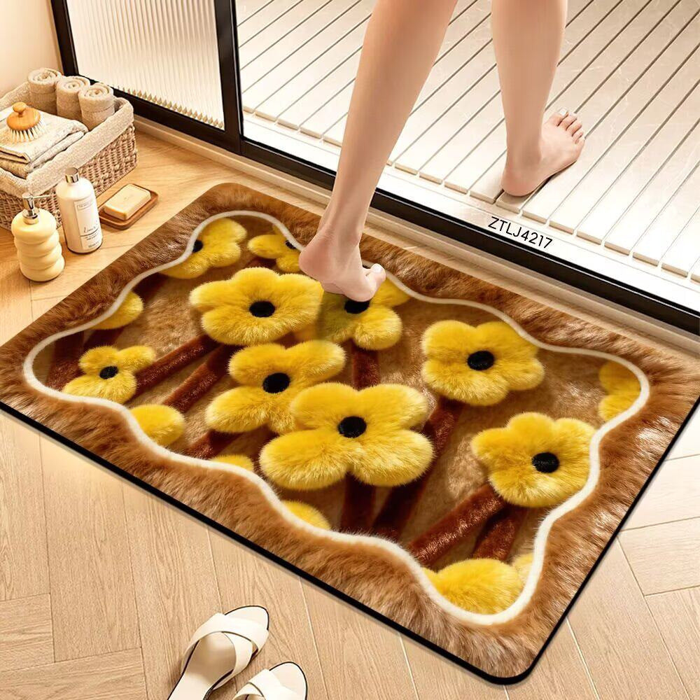 Decorative Bath Mat Bowlift