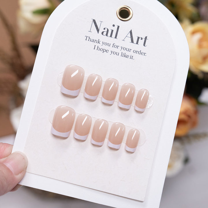 Premium Glossy Press-On Nails Set
