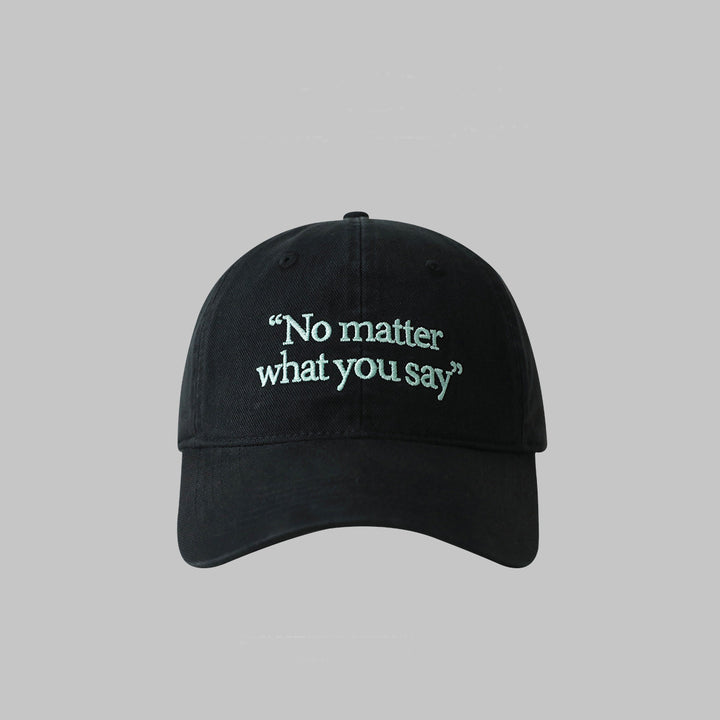 Inspirational Embroidered Cap