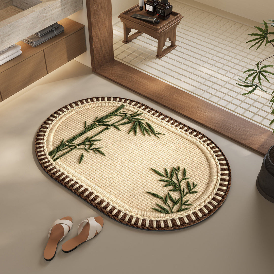 Decorative Bath Mat Bowlift