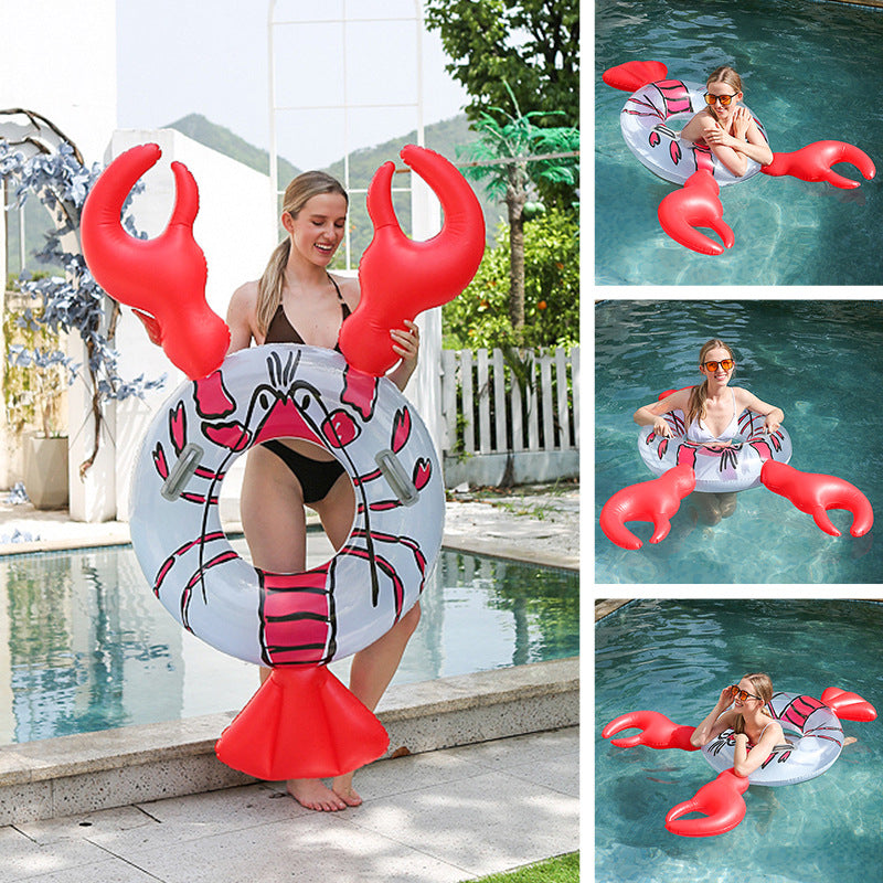 Ladies Inflatable Crab Swim Ring Bowlift 1781010095