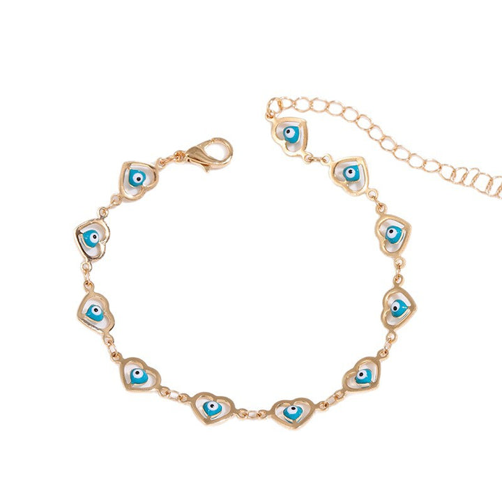 Heart-Shaped Beaded Bracelet Bowlift