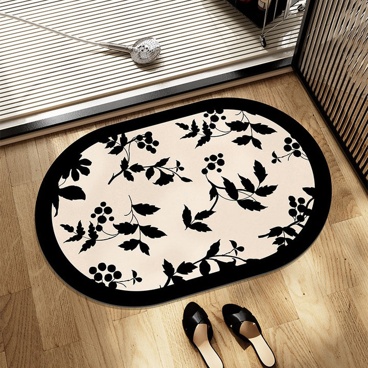Unisex Non-Slip Memory Foam Bath Mat Bowlift