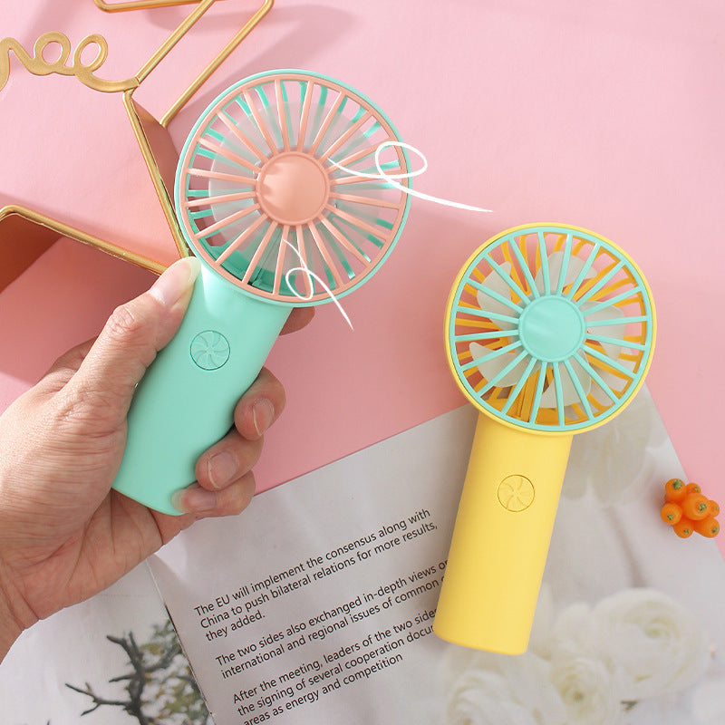 Ladies Portable Handheld Fan with Ergonomic Grip and Quiet Operating Modes Bowlift