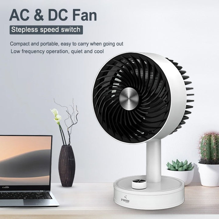 Compact Cooling Desk Fan Bowlift