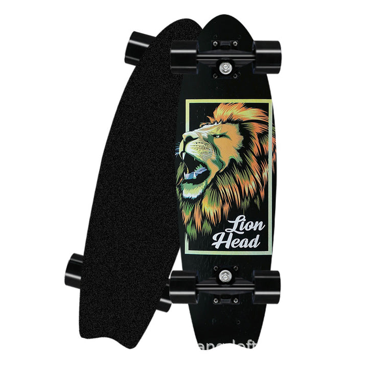 Surf-Inspired Mini Cruiser Skateboard Bowlift