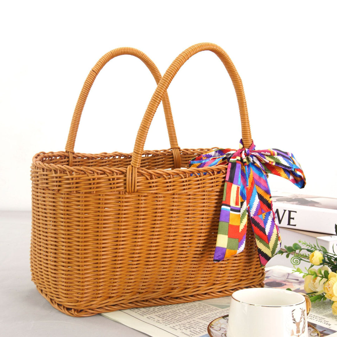 Handcrafted Willow Basket Bowlift