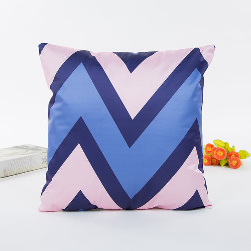 Artistic Chevron Decorative Pillow
