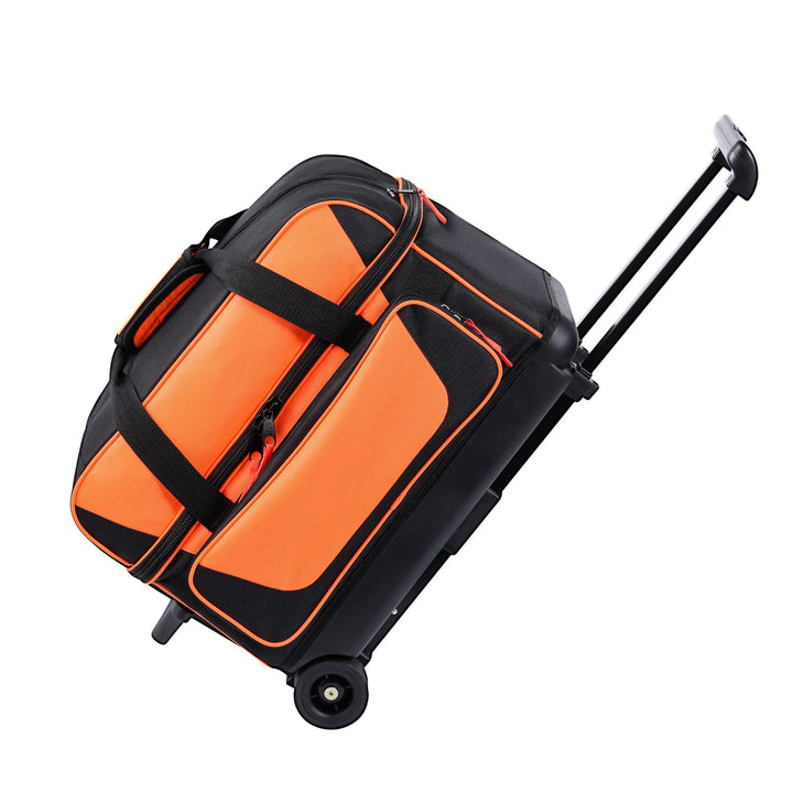 Unisex travel bag with telescopic carrying handle and sturdy bottom plate Bowlift
