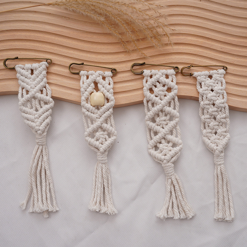 Decorative Macramé Wall Hanging Organizer Bowlift
