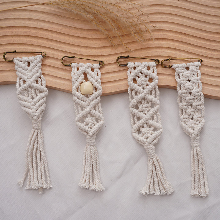 Decorative Macramé Wall Hanging Organizer Bowlift