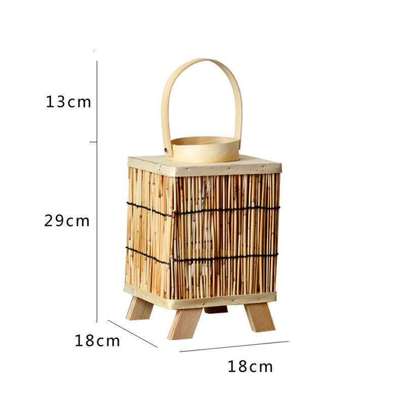 Artificial Rattan Lantern Bowlift