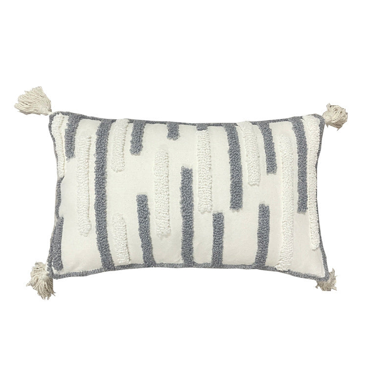 Structured Handwoven Accent Pillow