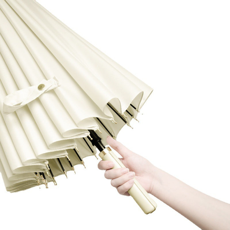 Women high-quality sun protection umbrella with extra large canopy Bowlift