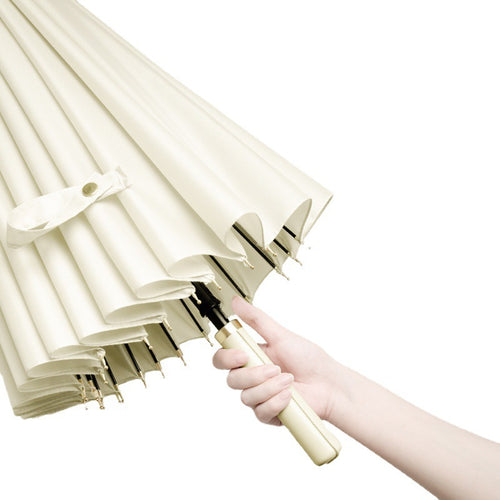 Women high-quality sun protection umbrella with extra large canopy Bowlift