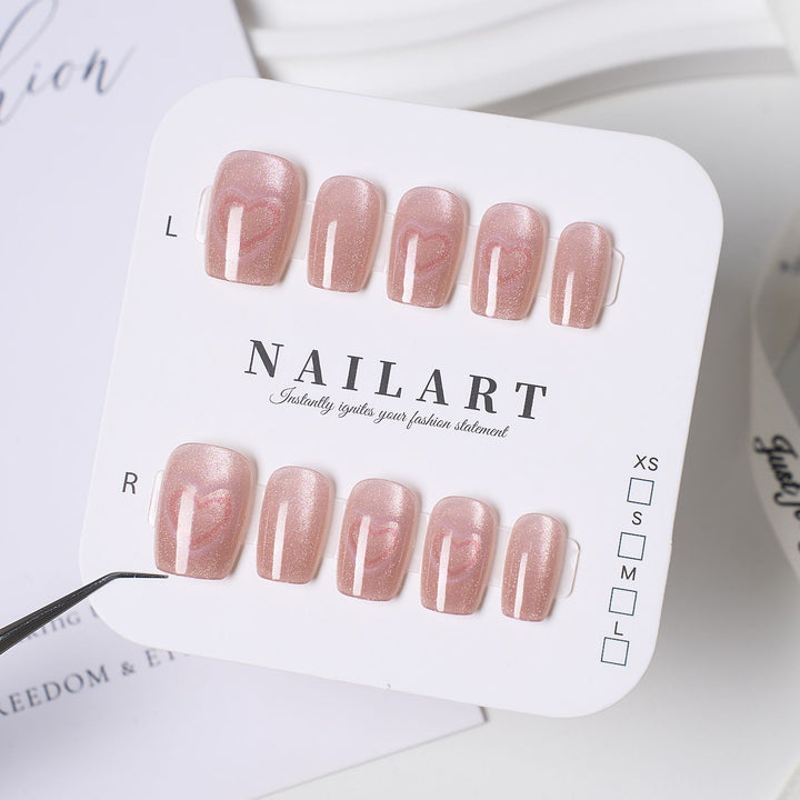 Ombre Leopard Print Press-On Nail Set Bowlift