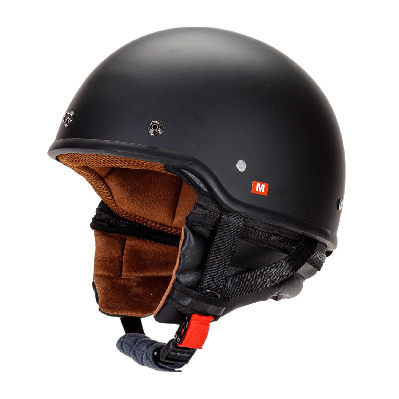 Classic Half-Helmet Motorcycle Gear Bowlift