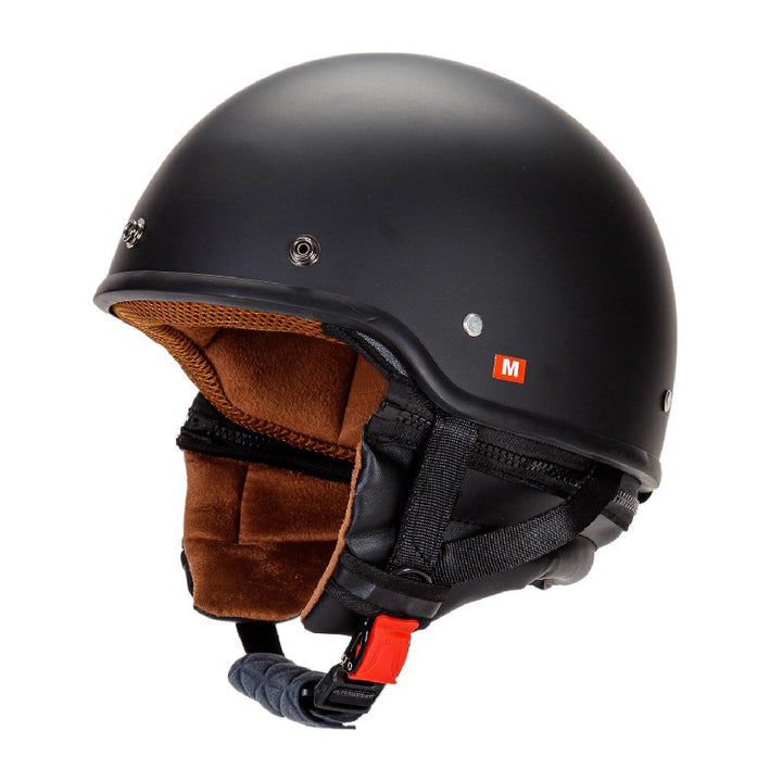 Classic Half-Helmet Motorcycle Gear Bowlift
