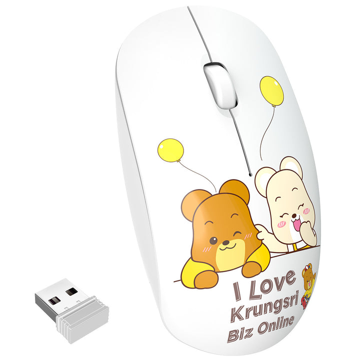 Ergonomic Wireless Computer Mouse Bowlift