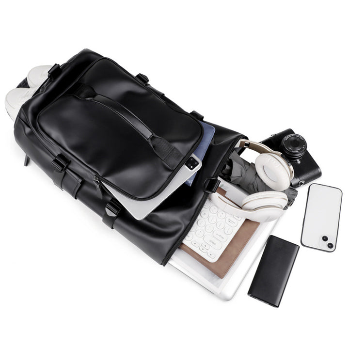 Waterproof backpack with ergonomic carrying system Bowlift
