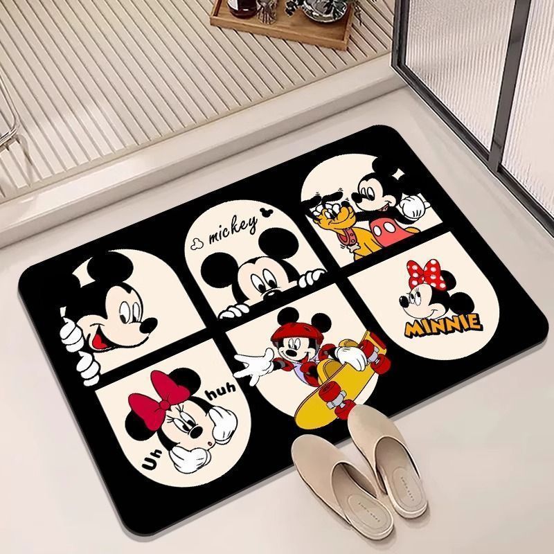 Cartoon Character Bath Mat