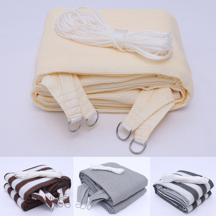 heavy-duty knitted UV protection rectangular sun shade sail with reinforced stainless steel D-ring anchors Bowlift