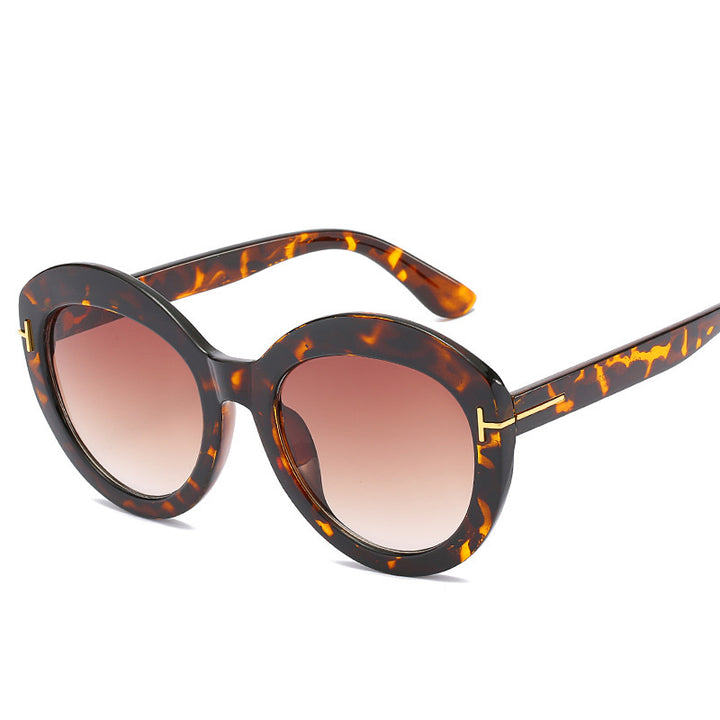 Oversized Gradient Lens Sunglasses Bowlift